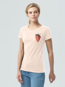 CoolColor Футболка женская «Любоф-моркоф», розовая