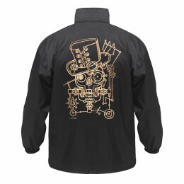 CoolColor Ветровка John Steampunk, черная