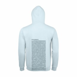 Соль Худи «Почти полный Пи», голубое