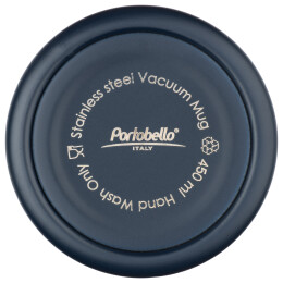 Portobello Термокружка вакуумная герметичная, Baleo, 450 ml, матовое покрытие, синяя