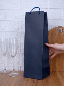 Разное Пакет под бутылку Vindemia, синий