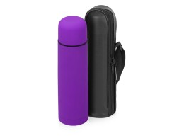 - Термос «Ямал Soft Touch» с чехлом, 500мл, фиолетовый
