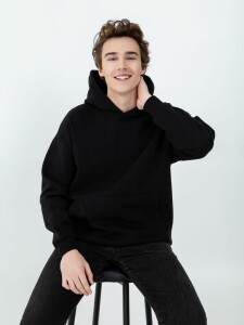 Molti Худи Kulonga Oversize, черное