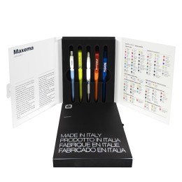Маркетинговые материалы Папка c образцами ручек Maxema mini 1
