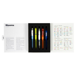 Маркетинговые материалы Папка c образцами ручек Maxema mini 1
