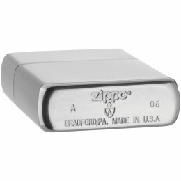 Zippo Зажигалка Zippo Armor Brushed, матовая серебристая