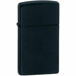 Zippo Зажигалка Zippo Slim Matt, матовая черная