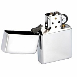 Zippo Зажигалка Zippo Classic High Polish, серебристая