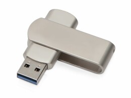 - USB-флешка 2.0 на 16 Гб «Setup», серебристый