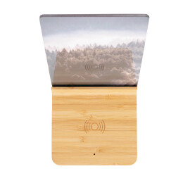 XD Collection Док-станция для беспроводной зарядки с фоторамкой Bamboo, 5 Вт