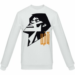 Author's Свитшот «Меламед. Виктор Цой», белый