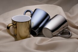 Molti Кружка Lacerta, серебристая