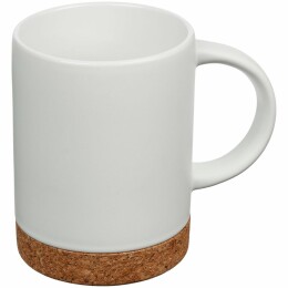 Molti Кружка с пробковой подставкой Corky, белая
