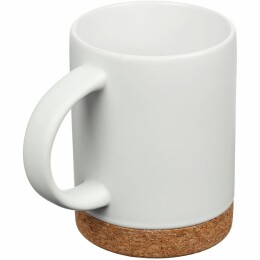 Molti Кружка с пробковой подставкой Corky, белая