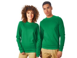 US Basic Свитшот "Motion" унисекс с начесом, зелёный