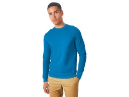 US Basic Свитшот "Motion" унисекс с начесом, голубой