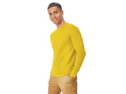 - Свитшот "Motion" унисекс с начесом, жёлтый