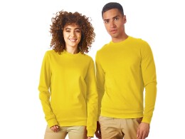 - Свитшот "Motion" унисекс с начесом, жёлтый