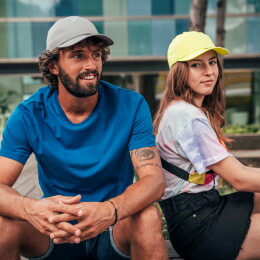 Textile Бейсболка ENERGY, 6 клиньев, застежка на липучке