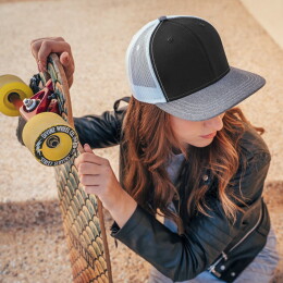 Textile Бейсболка SONIC, 6 клиньев, пластиковая застежка