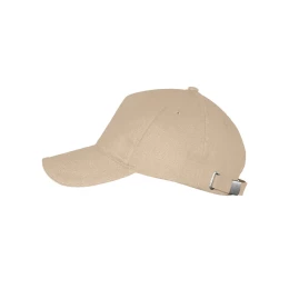 Textile Бейсболка LONG BEACH, 5 клиньев, металлическая застежка