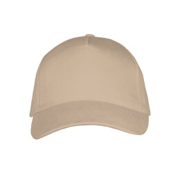 Textile Бейсболка LONG BEACH, 5 клиньев, металлическая застежка