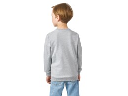 US Basic Свитшот "Motion" детская_12, серый меланж