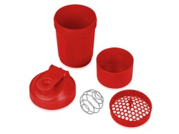 - Шейкер для спортивного питания «Level Up», красный