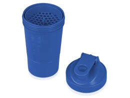 - Шейкер для спортивного питания «Level Up», голубой