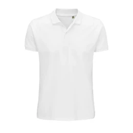 Textile Поло мужское "PLANET MEN", белый, S, 100% органический хлопок, 170 г/м2