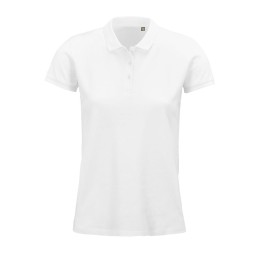 Textile Поло женское "PLANET WOMEN", белый, XS, 100% органический хлопок, 170 г/м2