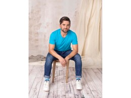 Elevate Мужская футболка Azurite с коротким рукавом, изготовленная из натуральных материалов, черный