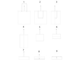 - Складная эко-сумка Nevada из хлопка плотностью 100 г/м2, зеленый