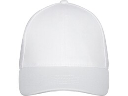 Elevate Кепка-бейсболка Drake, 6-панельная, изготовлена из хлопка, белый