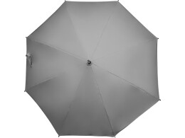 US Basic Зонт-трость светоотражающий Reflector, серебристый (Р)