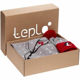 teplo Коробка Teplo, большая, крафт