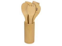 Eat & Bite Набор кухонных принадлежностей из бамбука 6в1 «Bestie»