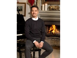 Elevate Мужской пуловер Merrit с круглым вырезом, черный