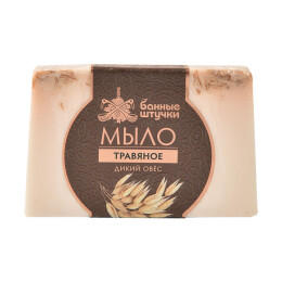 Rusgifts Мыло глицериновое "Дикий овес", банное