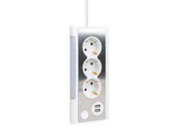 Rombica Сетевой фильтр Rombica NEO TRINITY - White