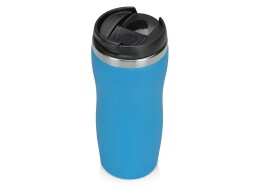 - Термокружка "Mony Steel" 350 мл, soft touch, голубой