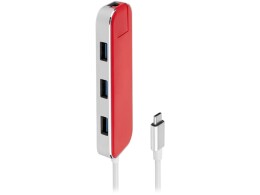 Rombica Хаб USB Rombica Type-C Chronos Red