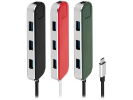 Rombica Хаб USB Rombica Type-C Chronos Red