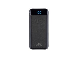 RIVACASE RIVACASE VA2582 (20 000mAh), QC/PD 22.5W внешний аккумулятор с дисплеем, черный /24