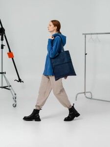 Manevr Сумка для покупок Triangel, синяя