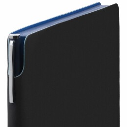 Контекст Ежедневник Flexpen Black, недатированный, черный с синим