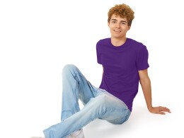 US Basic Футболка "Heavy Super Club" мужская, фиолетовый