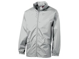 US Basic Ветровка "Miami" мужская с чехлом, серебристый