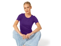US Basic Футболка "Heavy Super Club" женская, фиолетовый