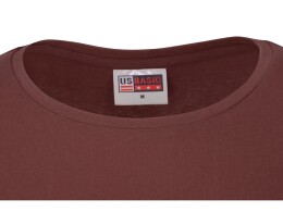 US Basic Футболка "Heavy Super Club" женская, бордовый портвейн